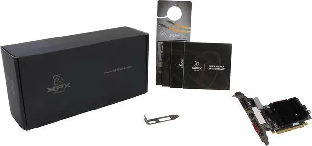 Alt view image 6 of 6 - XFX Radeon HD 4550 Graphics Card HD-455X-ZAF4