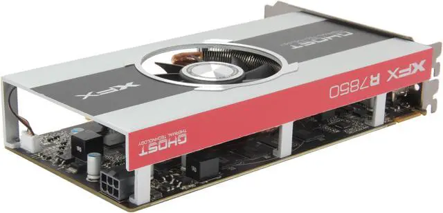 Alt view image 5 of 6 - XFX Core Edition Radeon HD 7850 2GB GDDR5 PCI Express 3.0 x16 CrossFireX Support Graphics Card FX-785A-CNJC