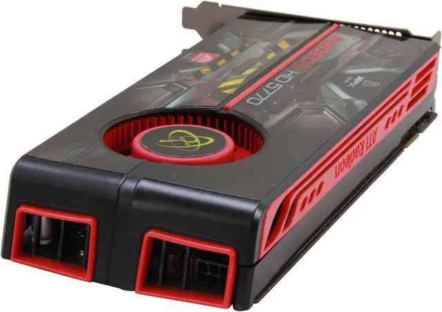 Alt view image 5 of 6 - XFX Radeon HD 5770 1GB GDDR5 PCI Express 2.1 x16 Graphics Card HD 577A ZNFR