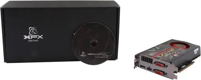 Alt view image 6 of 6 - XFX Radeon HD 5770 1GB GDDR5 PCI Express 2.1 x16 Graphics Card HD 577A ZNFR