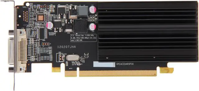 Alt view image 3 of 5 - XFX TSK MULTIPLi X64 2-Monitor Radeon HD 6450 1GB DDR3 PCI Express 2.1 x16 Low Profile Ready Graphics Card TK-DM59-NCD4
