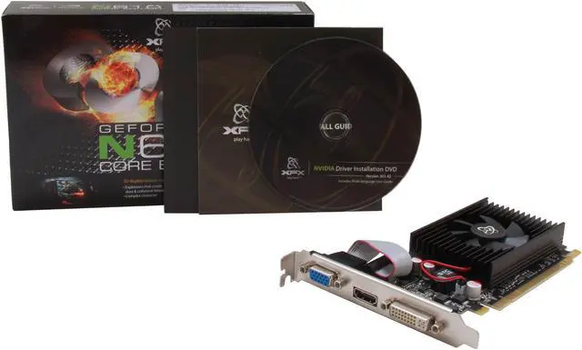 Alt view image 5 of 5 - XFX GeForce GT 610 2GB DDR3 PCI Express 2.0 x16 Graphics Card GT-610N-CNF2