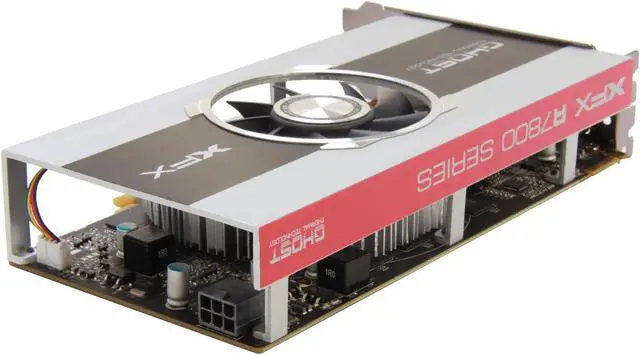 Alt view image 5 of 6 - XFX Core Edition Radeon HD 7850 2GB GDDR5 PCI Express 3.0 x16 CrossFireX Support Graphics Card FX-785A-CNL4