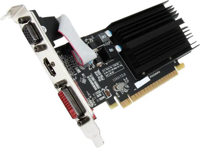 Main image of XFX One R-Series Radeon HD 5450 1GB DDR3 PCI Express 2.1 Low Profile Ready Graphics Card ON-XFX1-PLS2