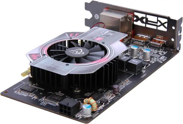 Alt view image 5 of 6 - XFX Radeon HD 6770 1GB DDR3 PCI Express 2.1 x16 CrossFireX Support Graphics Card HD-677X-ZAF4