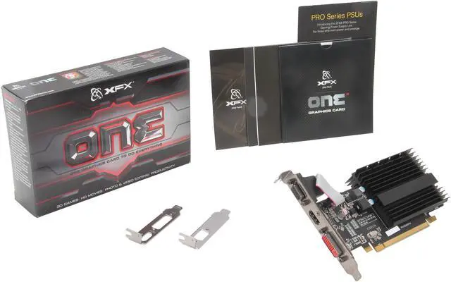 Alt view image 5 of 5 - XFX Radeon HD 5450 512MB DDR3 PCI Express 2.1 x16 Low Profile Ready Graphics Card ON-XFX1-STDR
