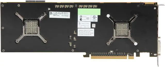 Alt view image 4 of 6 - XFX Radeon HD 7990 6GB GDDR5 PCI Express 3.0 x16 CrossFireX Support Graphics Card FX-799A-XNF9