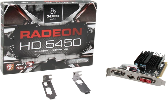 XFX HD 5000 Radeon HD 5450 Graphics Card HD545XCLH2 - Newegg.ca