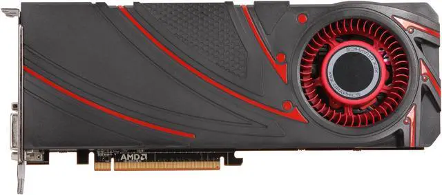Alt view image 3 of 6 - XFX Radeon R9 290 4GB GDDR5 CrossFireX Support Graphics Card R9290AENFC