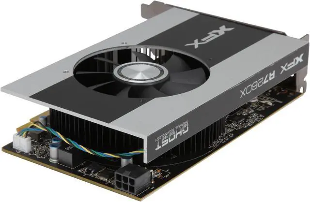 Alt view image 5 of 6 - XFX R7-260X-ZNJ4 Core Edition Radeon R7 260X 1GB 128-bit GDDR5 PCI Express 3.0 CrossFireX Support Video Card