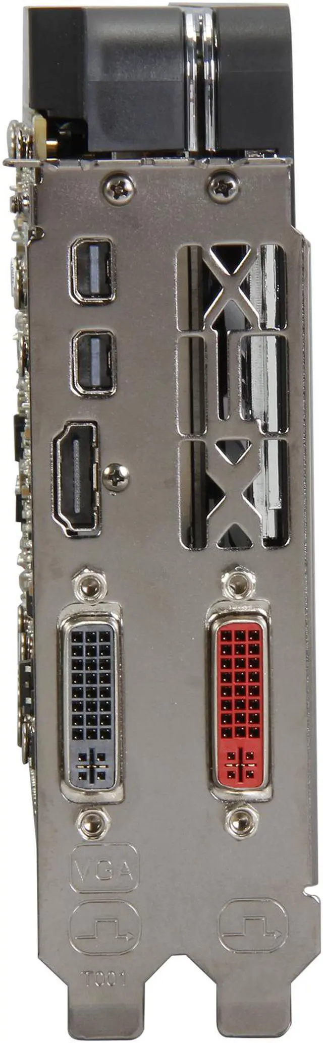 Alt view image 2 of 6 - XFX Radeon R9 280X 3GB GDDR5 PCI Express 3.0 x16 CrossFireX Support Graphics Card R9-280X-TDBD
