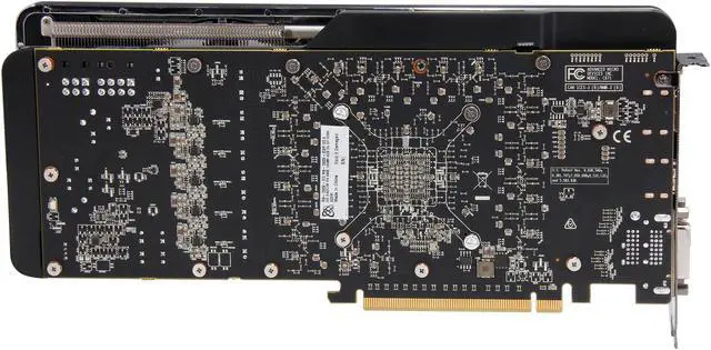 Alt view image 4 of 6 - XFX Double Dissipation Radeon R9 290X 4GB GDDR5 PCI Express 3.0 x16 CrossFireX Support Graphics Card R9-290X-EDFD