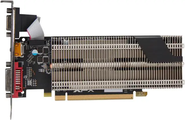 Alt view image 3 of 5 - XFX Radeon R7 240 2GB DDR3 PCI Express 3.0 CrossFireX Support Low Profile Graphics Card R7-240A-CLH4