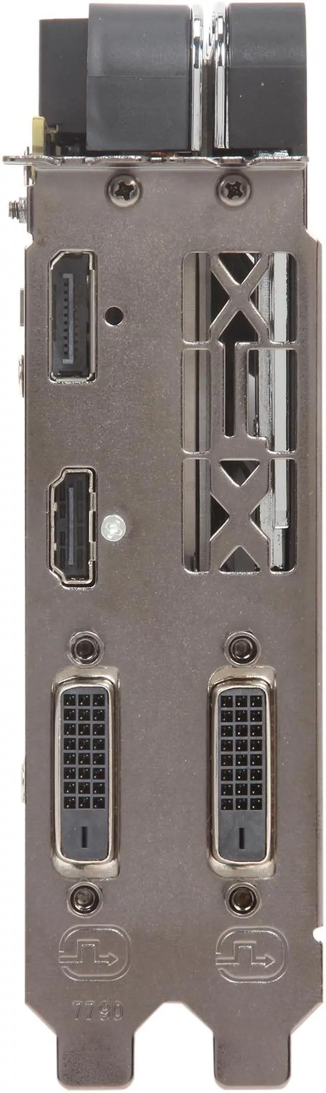 Alt view image 3 of 6 - XFX Black Edition Double Dissipation Radeon R9 290X 4GB GDDR5 PCI Express 3.0 x16 CrossFireX Support Graphics Card R9-290X-EDBD