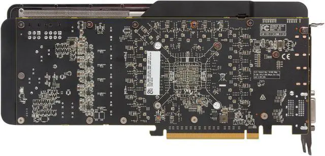 Alt view image 5 of 6 - XFX Black Edition Double Dissipation Radeon R9 290X 4GB GDDR5 PCI Express 3.0 x16 CrossFireX Support Graphics Card R9-290X-EDBD