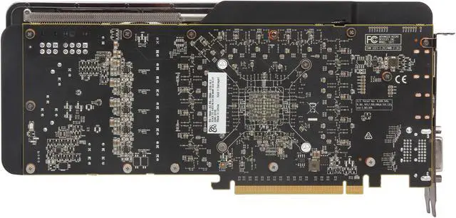Alt view image 4 of 6 - XFX Black Edition Double Dissipation Radeon R9 290 4GB GDDR5 PCI Express 3.0 x16 CrossFireX Support Graphics Card R9-290A-EDBD