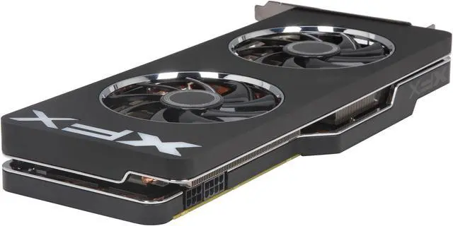 Alt view image 5 of 6 - XFX Black Edition Double Dissipation Radeon R9 290 4GB GDDR5 PCI Express 3.0 x16 CrossFireX Support Graphics Card R9-290A-EDBD