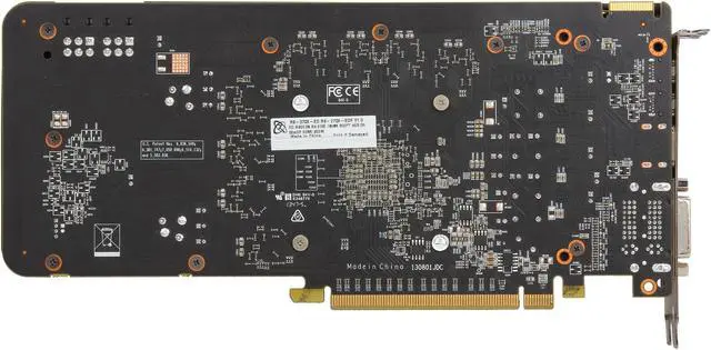 Alt view image 4 of 6 - XFX Double D Radeon R9 270X 4GB GDDR5 PCI Express 3.0 CrossFireX Support Graphics Card R9-270X-EDFC