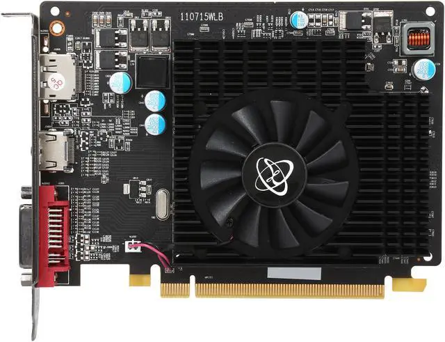 Alt view image 3 of 5 - XFX Radeon HD 6670 2GB DDR3 PCI Express 2.1 Graphics Card HD-667X-CDF3