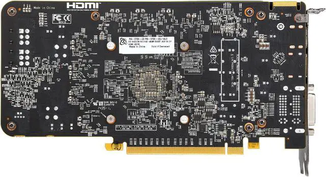 Alt view image 4 of 6 - XFX Radeon R9 270X Graphic Card - 1000 MHz Core - 2GB GDDR5 - PCI Express 3.0 x16, R9270XCDJ4