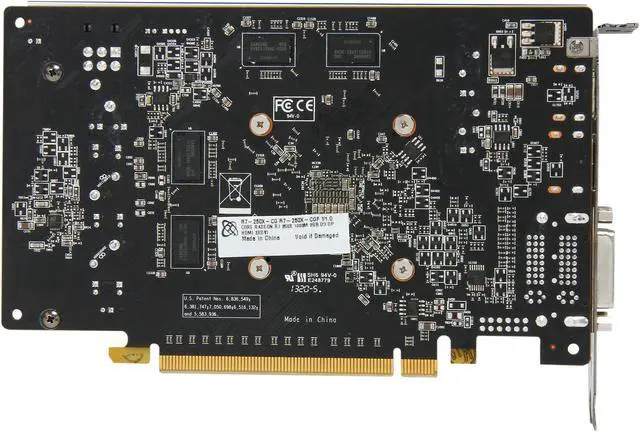 Alt view image 4 of 6 - XFX Radeon R7 250X 2GB DDR3 PCI Express 3.0 x16 Graphics Card R7-250X-CGF4