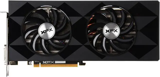 Alt view image 4 of 6 - XFX BLACK Edition Radeon R9 390 8GB GDDR5 PCI Express 3.0 CrossFireX Support Graphics Card R9-390P-8286