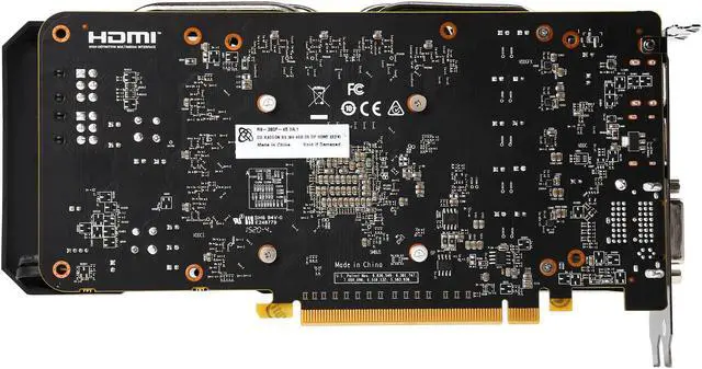 Alt view image 4 of 6 - XFX Radeon R9 380 4GB GDDR5 PCI Express 3.0 CrossFireX Support Graphics Card R9-380P-4255
