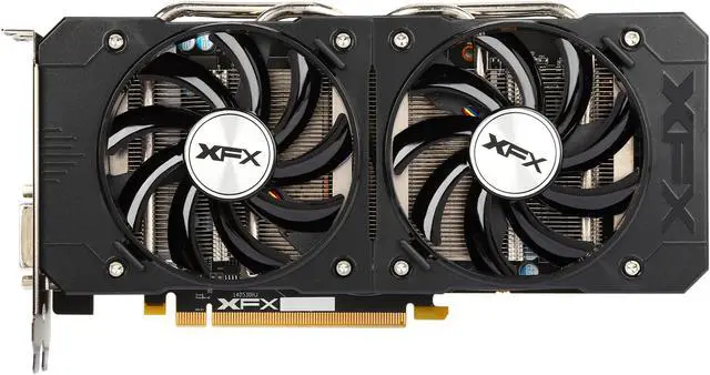 Alt view image 3 of 6 - XFX BLACK Edition Radeon R9 380 2GB GDDR5 PCI Express 3.0 CrossFireX Support Graphics Card R9-380P-2285