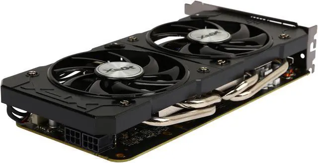 Alt view image 5 of 6 - XFX BLACK Edition Radeon R9 380 2GB GDDR5 PCI Express 3.0 CrossFireX Support Graphics Card R9-380P-2285