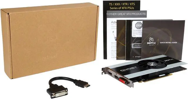 Alt view image 5 of 5 - XFX Radeon HD 7750 1GB GDDR5 PCI Express 3.0 x16 Graphics Card FX-775A-ZNP4