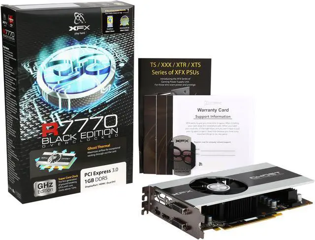 Alt view image 6 of 6 - XFX FX-777A-ZNB4 Radeon HD 7770 1GB 128-Bit GDDR5 PCI Express 3.0 HDCP Ready CrossFireX Support Video Card Certified Refurbished