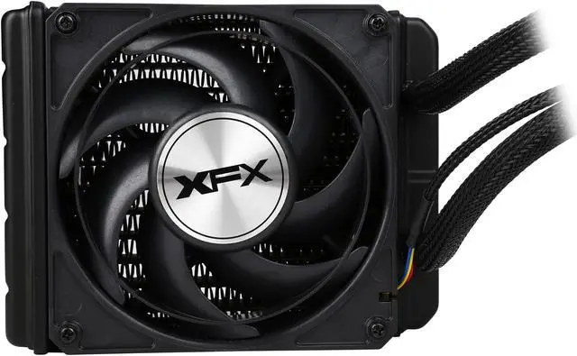 Alt view image 7 of 10 - XFX R9-FURY-4QFA RADEON R9 FURY X 4GB HBM Liquid Cooled 4096-Bit PCI Express 3.0 CrossFireX Support Video Card