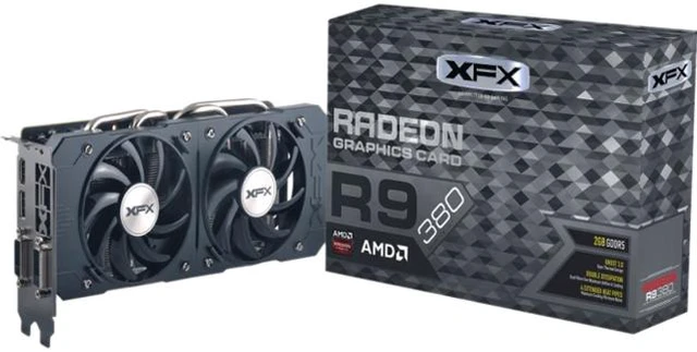 Xfx R7 380 XFX Radeon R9 380 Graphic Card - 990 MHz Core - 2 GB GDDR5 SDRAM - PCI ...