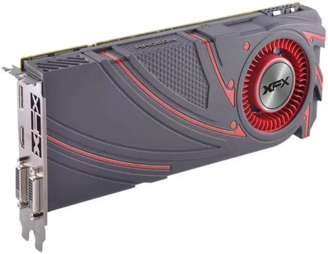 Alt view image 4 of 6 - XFX Radeon R9 390 8GB GDDR5 PCI Express 3.0 CrossFireX Support Graphics Card R9-390P-8BD6