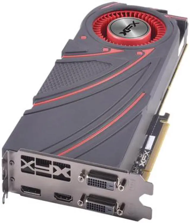 Alt view image 5 of 6 - XFX Radeon R9 390 8GB GDDR5 PCI Express 3.0 CrossFireX Support Graphics Card R9-390P-8BD6