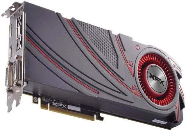 Alt view image 6 of 6 - XFX Radeon R9 390 8GB GDDR5 PCI Express 3.0 CrossFireX Support Graphics Card R9-390P-8BD6