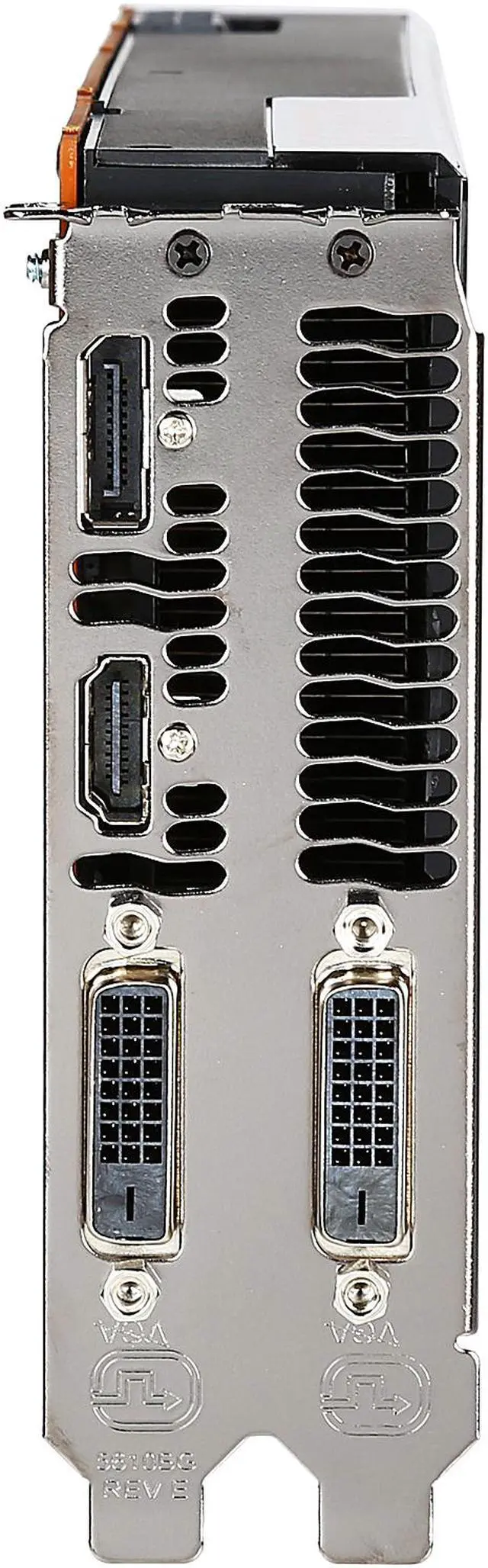 Alt view image 2 of 6 - XFX Radeon R9 390X 8GB DDR5 CrossFireX Support Graphics Card R9-390X-8VR6