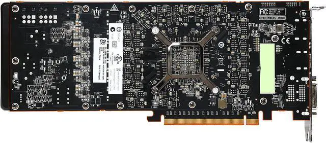 Alt view image 4 of 6 - XFX Radeon R9 390X 8GB DDR5 CrossFireX Support Graphics Card R9-390X-8VR6