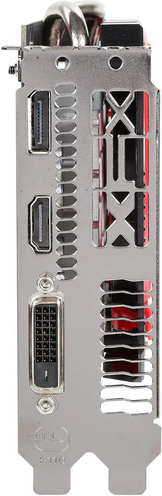 Alt view image 2 of 6 - XFX Radeon RX 460 4GB GDDR5 PCI Express 3.0 CrossFireX Support Graphics Card RX-460P4DFG5