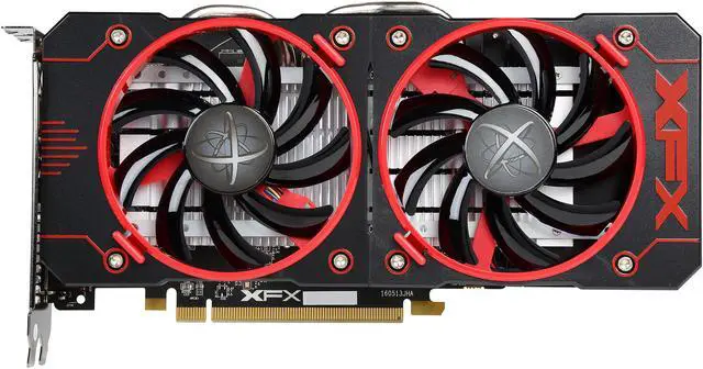 Alt view image 3 of 6 - XFX Radeon RX 460 4GB GDDR5 PCI Express 3.0 CrossFireX Support Graphics Card RX-460P4DFG5