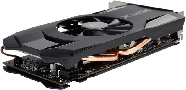 Alt view image 6 of 6 - XFX Radeon RX 470 4GB GDDR5 PCI Express 3.0 Single Fan Edition

2048 Stream Processors

1226 MHz Core Clock

4GB 256-Bit GDDR5

6600 MHz Effective Memory Clock

PCI Express 3.0 Graphics Card RX-470P4SFD5