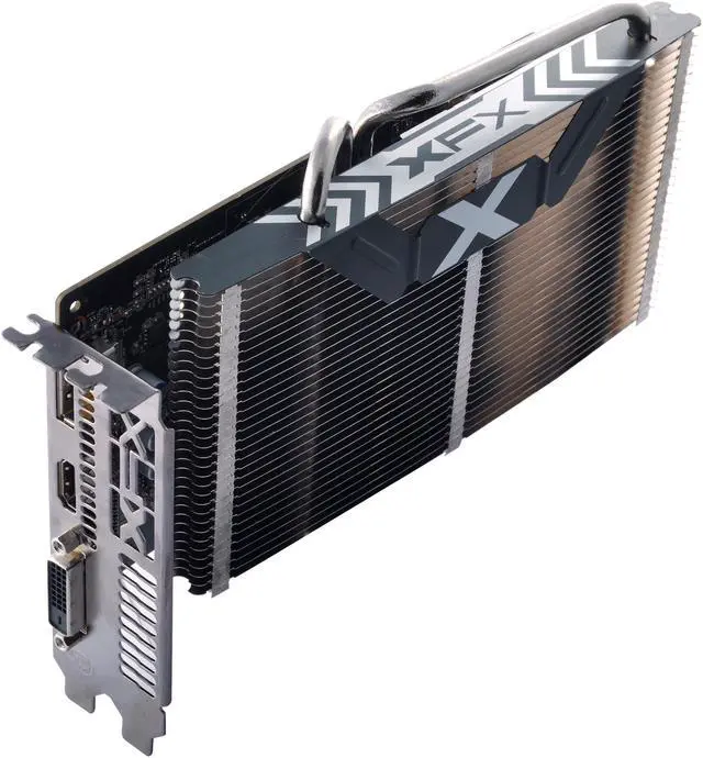 Alt view image 5 of 6 - XFX Radeon RX 460 4GB GDDR5 PCI Express 3.0 CrossFireX Support Graphics Card RX-460P4HFG5