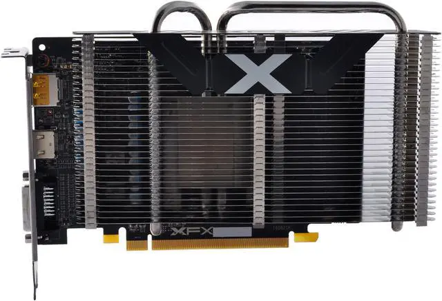 Alt view image 3 of 6 - XFX Radeon RX 460 4GB GDDR5 PCI Express 3.0 CrossFireX Support Graphics Card RX-460P4HFG5