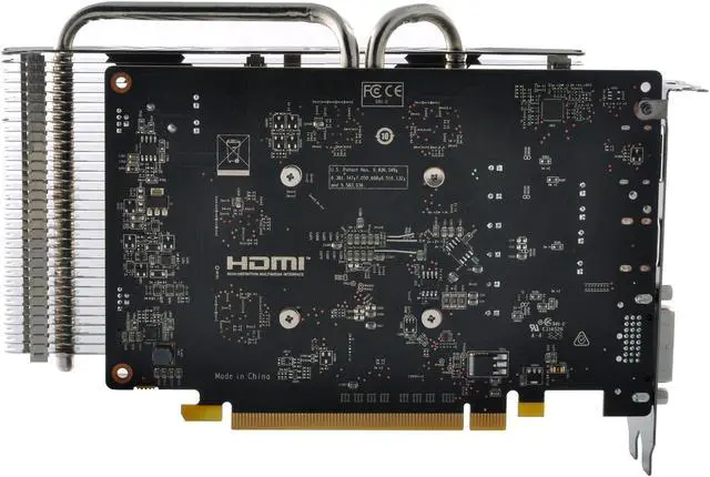 Alt view image 4 of 6 - XFX Radeon RX 460 4GB GDDR5 PCI Express 3.0 CrossFireX Support Graphics Card RX-460P4HFG5