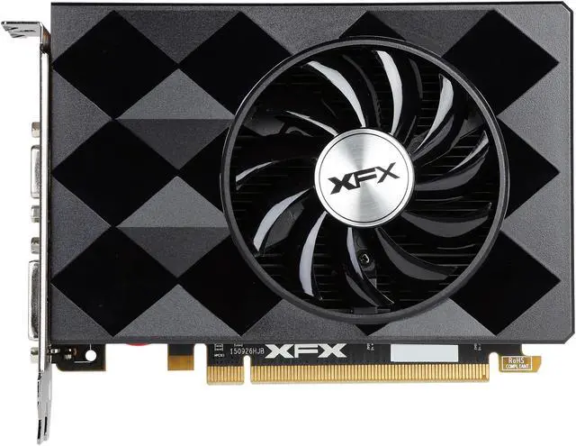 Alt view image 4 of 5 - XFX Radeon R7 250 2GB DDR3 PCI Express 3.0 Graphics Card R7-250A-2NF4
