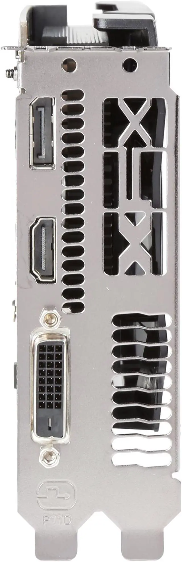 Alt view image 2 of 6 - XFX Radeon RX 460 True OC DirectX 12 RX-460P4SFG5 4GB 128-Bit GDDR5 PCI Express 3.0 CrossFireX Support Video Card