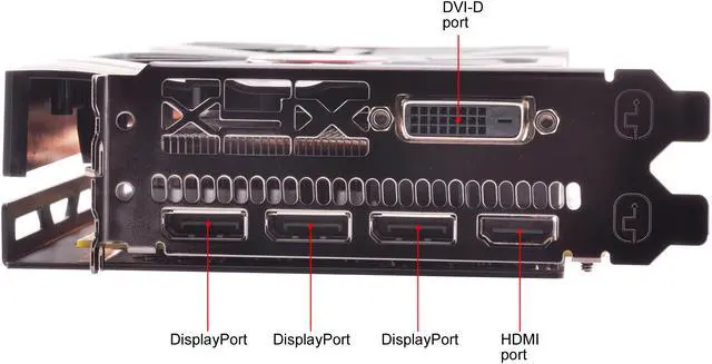 Alt view image 6 of 6 - XFX Radeon RX 580 GTS Black Edition 1405 MHz OC+, 8GB 256-bit GDDR5, DX12 VR Ready, Double Dissipation, Dual BIOS, PCI-E AMD Graphics Card (RX-580P828D6)