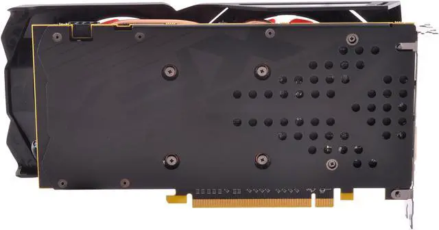 Alt view image 6 of 7 - XFX RS XXX Edition Radeon RX 570 DirectX 12 RX-570P427D6 4GB OC+ 1284 MHz XFX Custom Backplate 256-Bit DDR5 PCI Express 3.0 CrossFireX Support Video Card