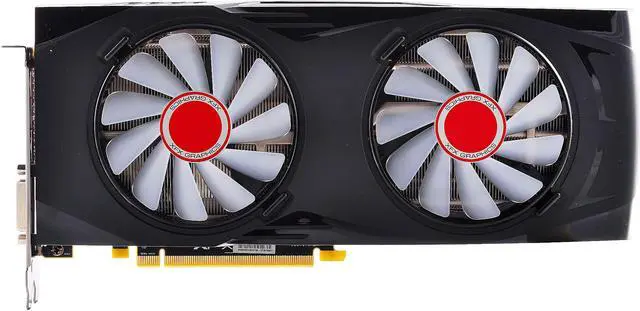 Alt view image 2 of 5 - XFX GTR-S Black Edition Radeon RX 580 DirectX 12 RX-580A8DBW6 8GB OC+ 1450 MHz White LED Fans and XFX Backplate 256-Bit DDR5 PCI Express 3.0 CrossFireX Support Video Card