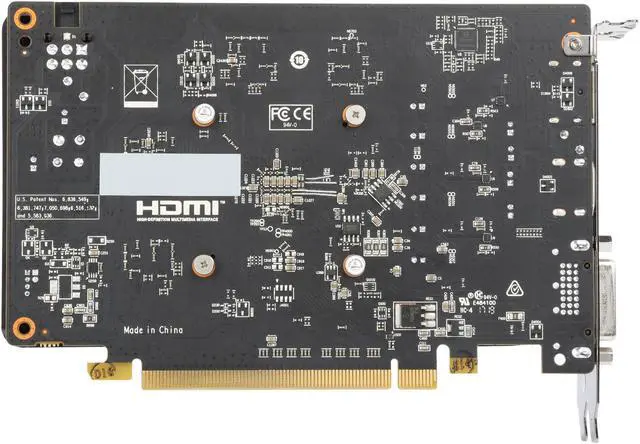 Alt view image 5 of 6 - XFX Radeon RX 560 4GB DDR5 PCI Express 3.0 Graphics Card RX-560P4SFG5